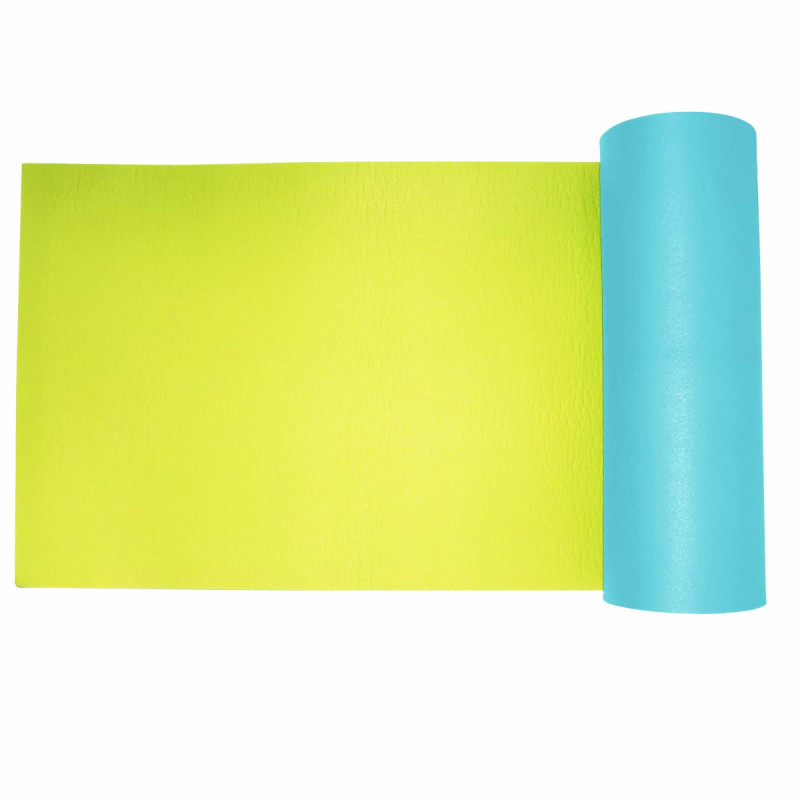 Коврик туристический (каремат) SportVida XPE 1 см SV-EZ0003 Blue/Yellow