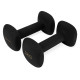 Гантелі вінілові Cornix Square 2 x 2 кг XR-0407 Black