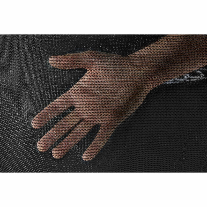 Батут 4FIZJO Pro 312 см Black/Green с внутренней сеткой и лестницей