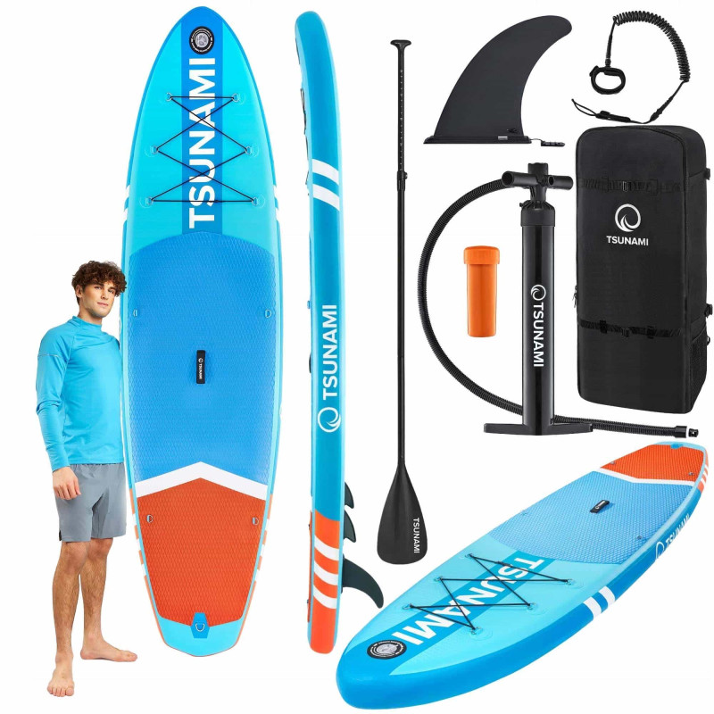 Надувная SUP доска TSUNAMI 320 см с веслом Lagoon T02 (P-5907739314215)