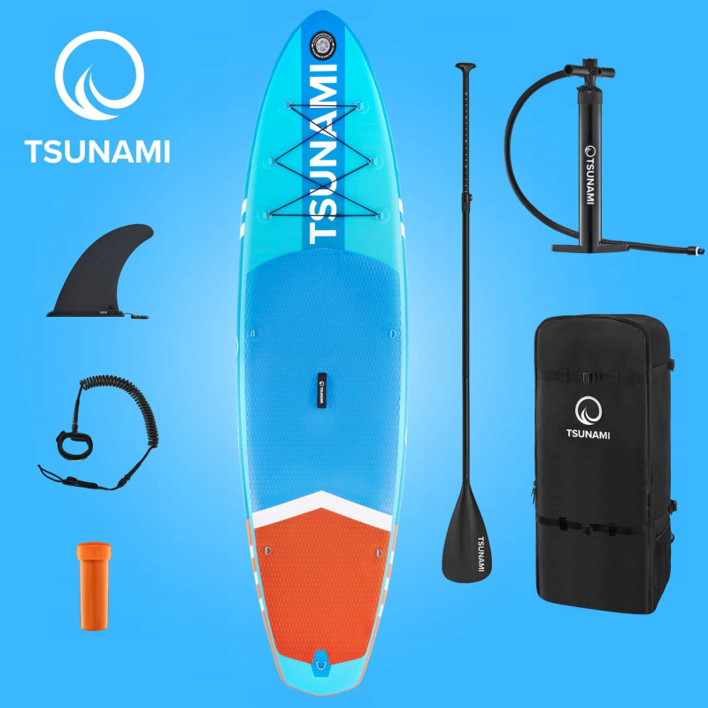 Надувная SUP доска TSUNAMI 320 см с веслом Lagoon T02 (P-5907739314215)