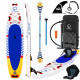 Надувная SUP доска TSUNAMI 350 см с веслом Wave T09 (P-5907739316417)