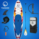 Надувная SUP доска TSUNAMI 320 см с веслом Bolt T06 (P-5907739314253)