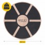 Балансировочная платформа 4FIZJO круглая, деревянная (P-5907739311047)