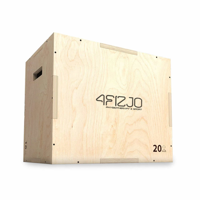 Плиометрический бокс 4FIZJO 3 в 1 60 x 50 x 40 см деревянный (P-5907739315403)