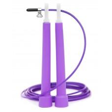 Скакалка швидкісна для кросфіту Cornix Speed Rope Basic фіолетова