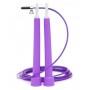 Скакалка швидкісна для кросфіту Cornix Speed Rope Basic фіолетова