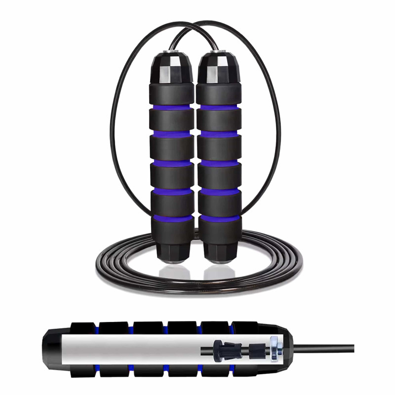 Скакалка скоростная для кроссфита Cornix Speed Rope Classic XR-0147 Black/Blue