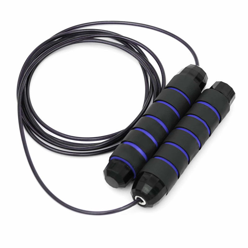 Скакалка скоростная для кроссфита Cornix Speed Rope Classic XR-0147 Black/Blue