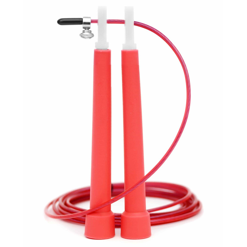 Скакалка швидкісна для кросфіту Cornix Speed Rope Basic червона