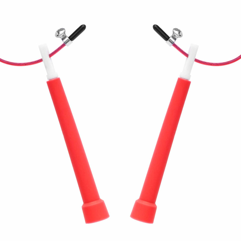 Скакалка швидкісна для кросфіту Cornix Speed Rope Basic червона