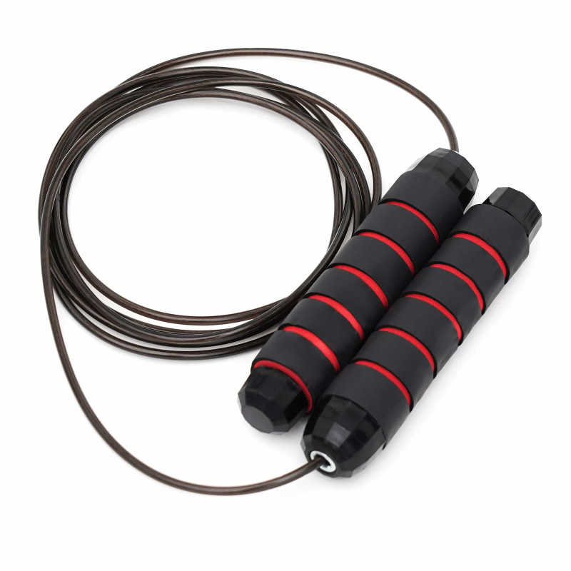 Скакалка скоростная для кроссфита Cornix Speed Rope Classic XR-0150 Black/Red