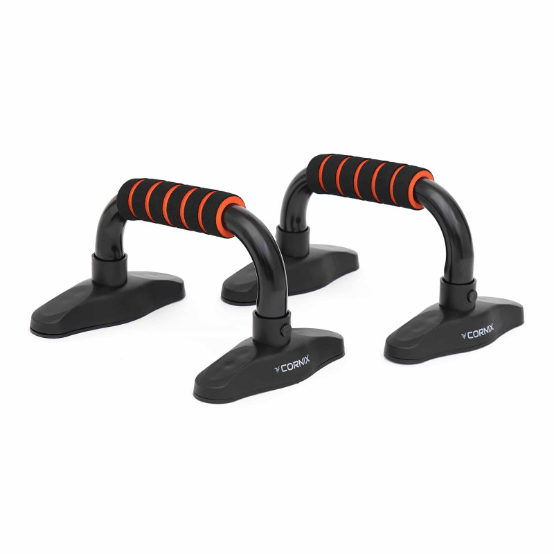 Упори для віджимань Cornix Push-up Bars Black/Orange