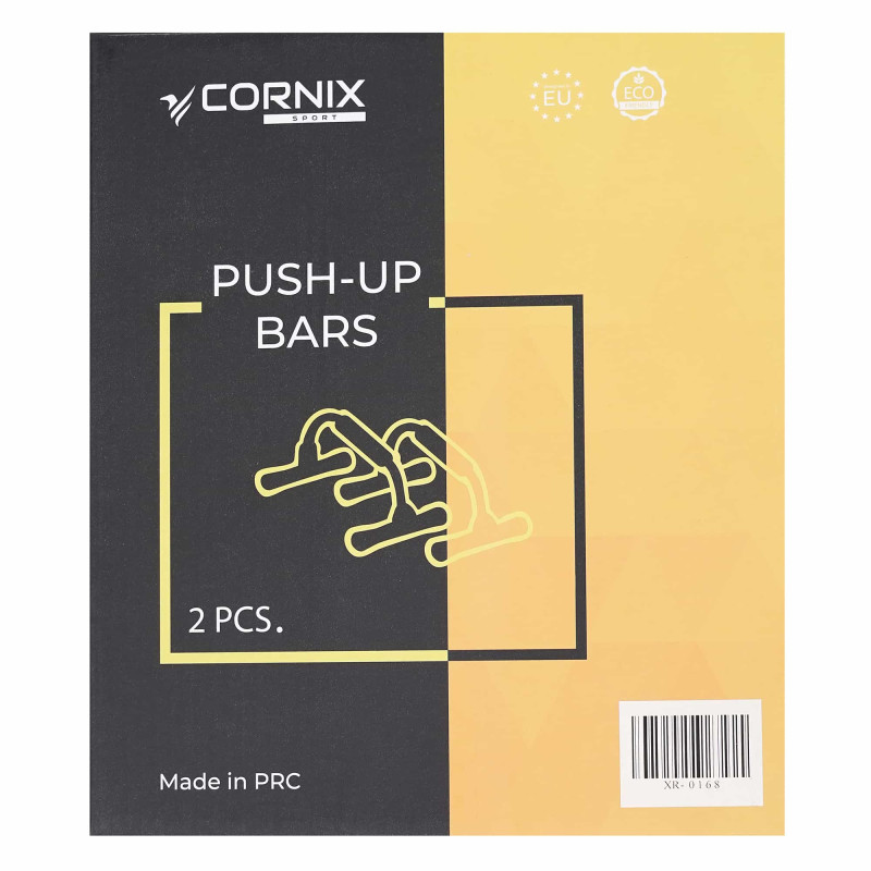 Упори для віджимань Cornix Push-up Bars Black/Green