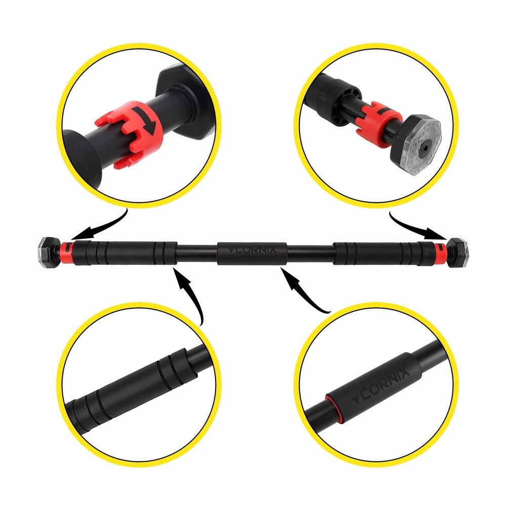 Турник раздвижной Cornix 90-130 см XR-0170