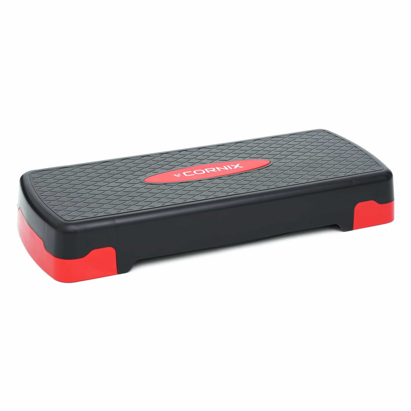Степ-платформа 2-ступенчатая Cornix 68 х 28 х 10-15 см XR-0190 Black/Red