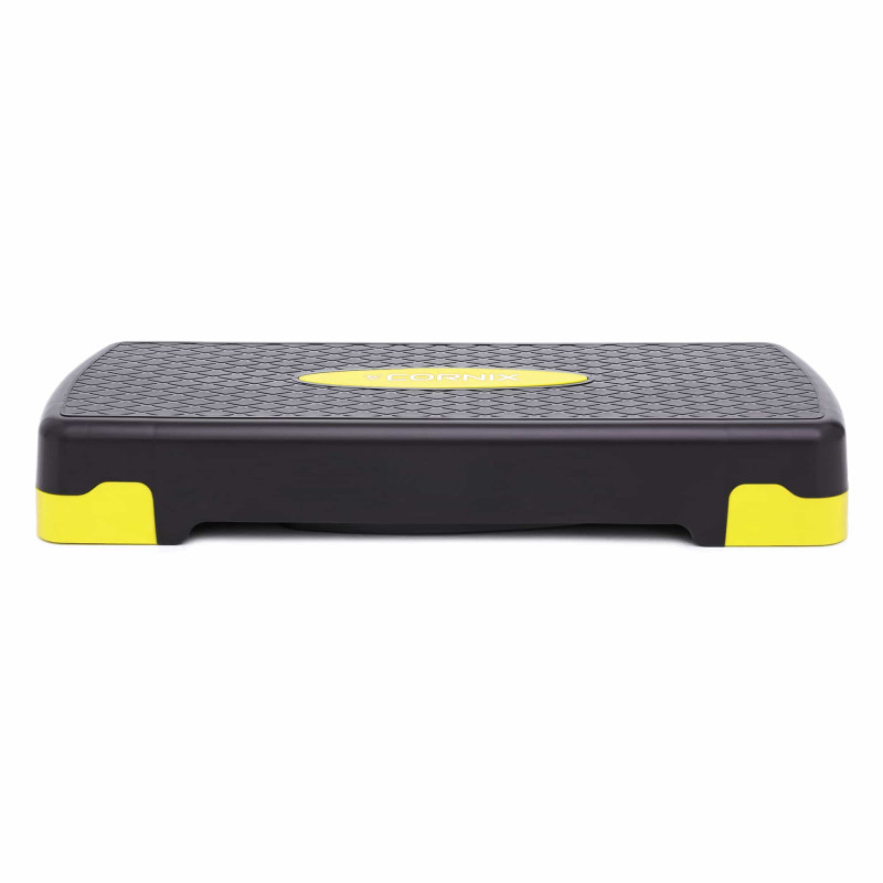 Степ-платформа 2-ступенчатая Cornix 68 х 28 х 10-15 см XR-0192 Black/Yellow