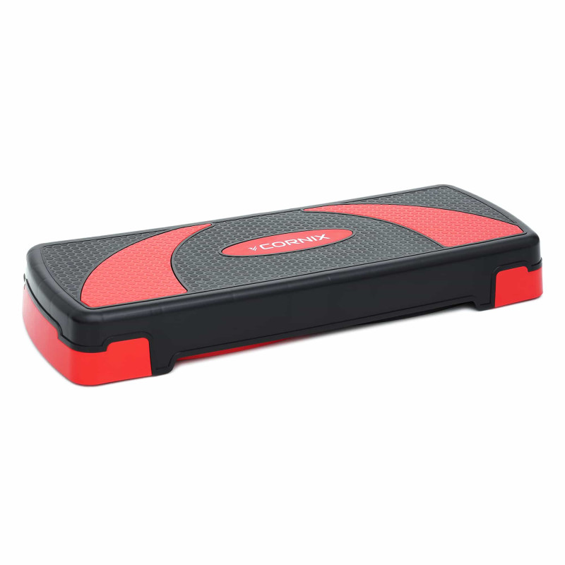 Степ-платформа 3-ступенчатая Cornix 78 х 29 х 10-20 см XR-0185 Black/Red
