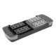 Степ-платформа 3-ступенчатая Cornix 78 х 29 х 10-20 см XR-0184 Black/Grey