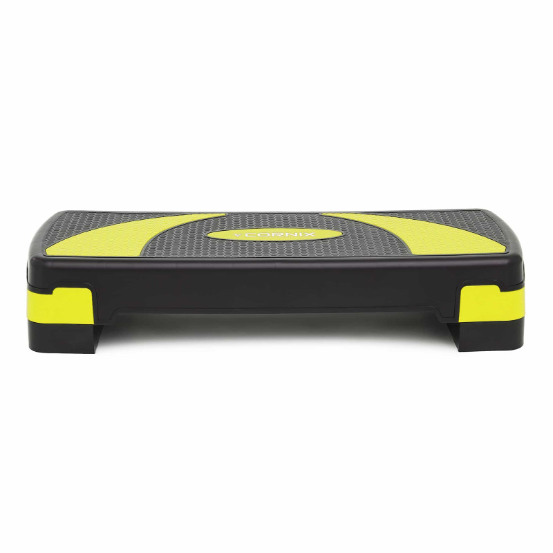 Степ-платформа 3-ступенчатая Cornix 78 х 29 х 10-20 см XR-0187 Black/Yellow