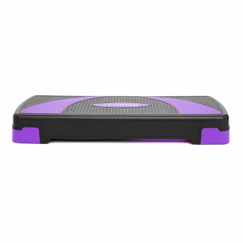 Степ-платформа 3-ступенчатая Cornix 78 х 29 х 10-20 см XR-0183 Black/Purple
