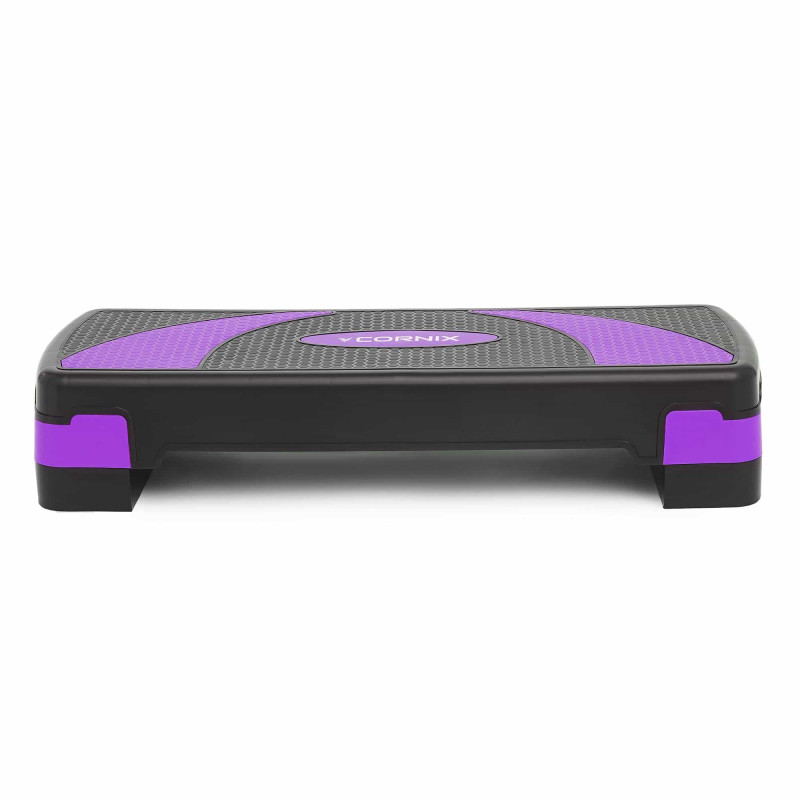 Степ-платформа 3-ступенчатая Cornix 78 х 29 х 10-20 см XR-0183 Black/Purple