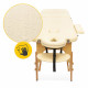 Массажный стол складной 4FIZJO Massage Table+ Wood W60 Beige (P-5907739318367)