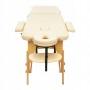 Массажный стол складной 4FIZJO Massage Table Wood W70 Beige