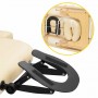Массажный стол складной 4FIZJO Massage Table Wood W70 Beige (P-5907739318343)