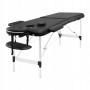 Массажный стол складной 4FIZJO Massage Table Alu W60 Black