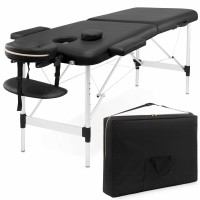 Масажний стіл 4FIZJO Alu W60 Black