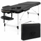 Массажный стол складной 4FIZJO Massage Table Alu W60 Black (P-5907739318374)