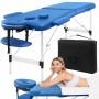 Массажный стол складной 4FIZJO Massage Table Alu W60 Blue