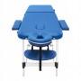 Масажний стіл 4FIZJO Alu W60 Blue