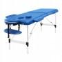 Массажный стол складной 4FIZJO Massage Table Alu W60 Blue