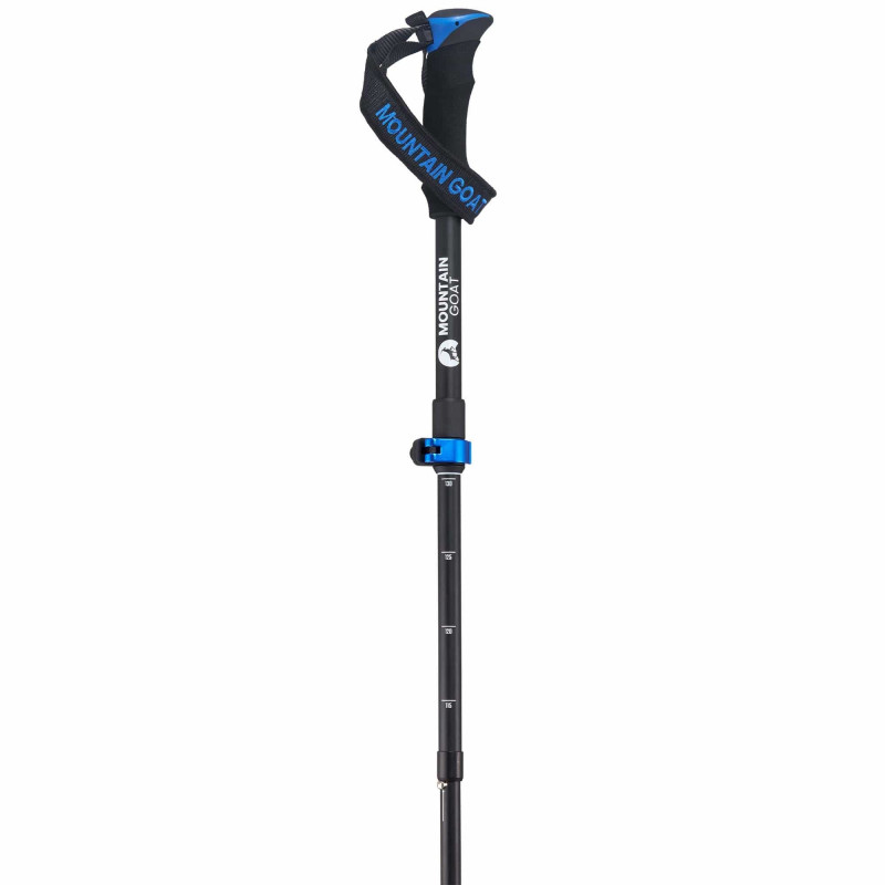 Трекінгові палиці Mountain Goat Pro+ 43-130 см Black/Blue