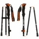 Трекінгові палиці Mountain Goat Pro+ 43-130 см Black/Orange
