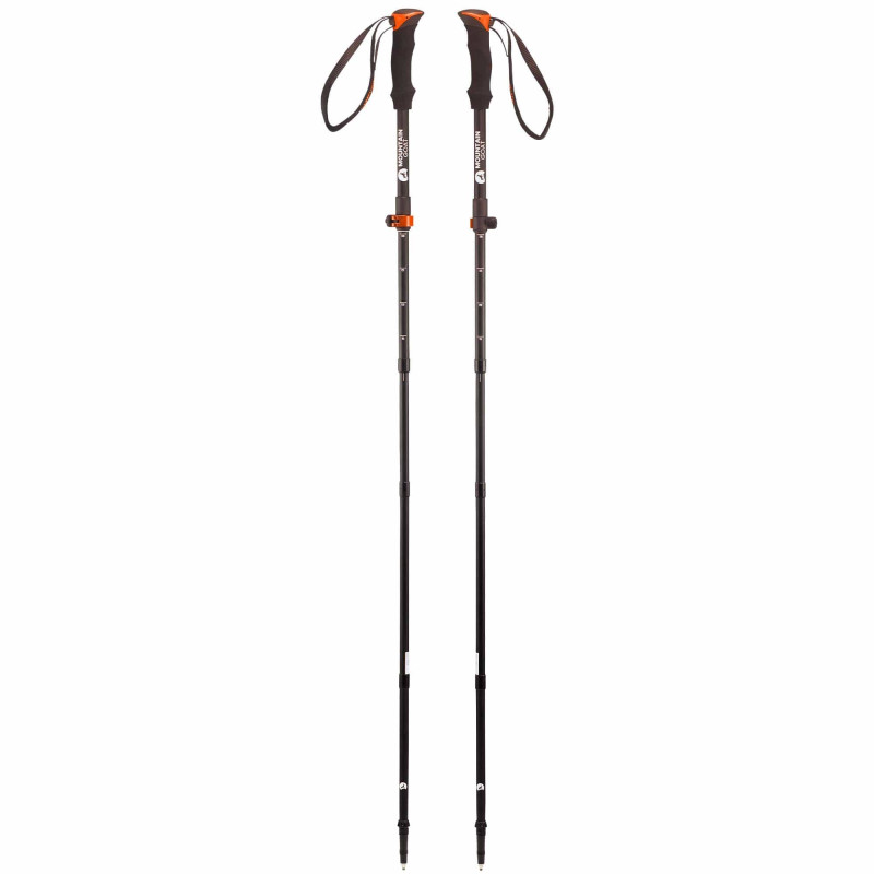 Трекінгові палиці Mountain Goat Pro+ 43-130 см Black/Orange