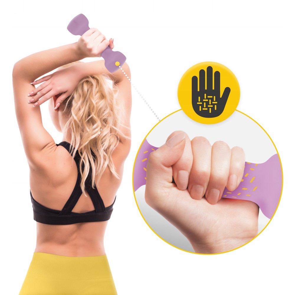 Набор виниловых гантелей 4FIZJO Classic 7 кг со стойкой (P-5905973403221)