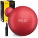 Мяч для фитнеса (фитбол) 4FIZJO 55 см Anti-Burst Red (P-5907222931509)