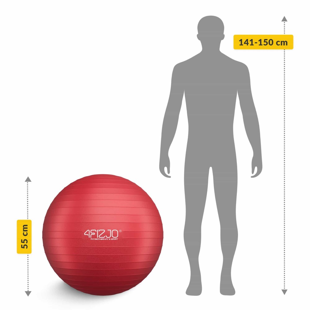Фітбол 4FIZJO Anti-Burst 55 см