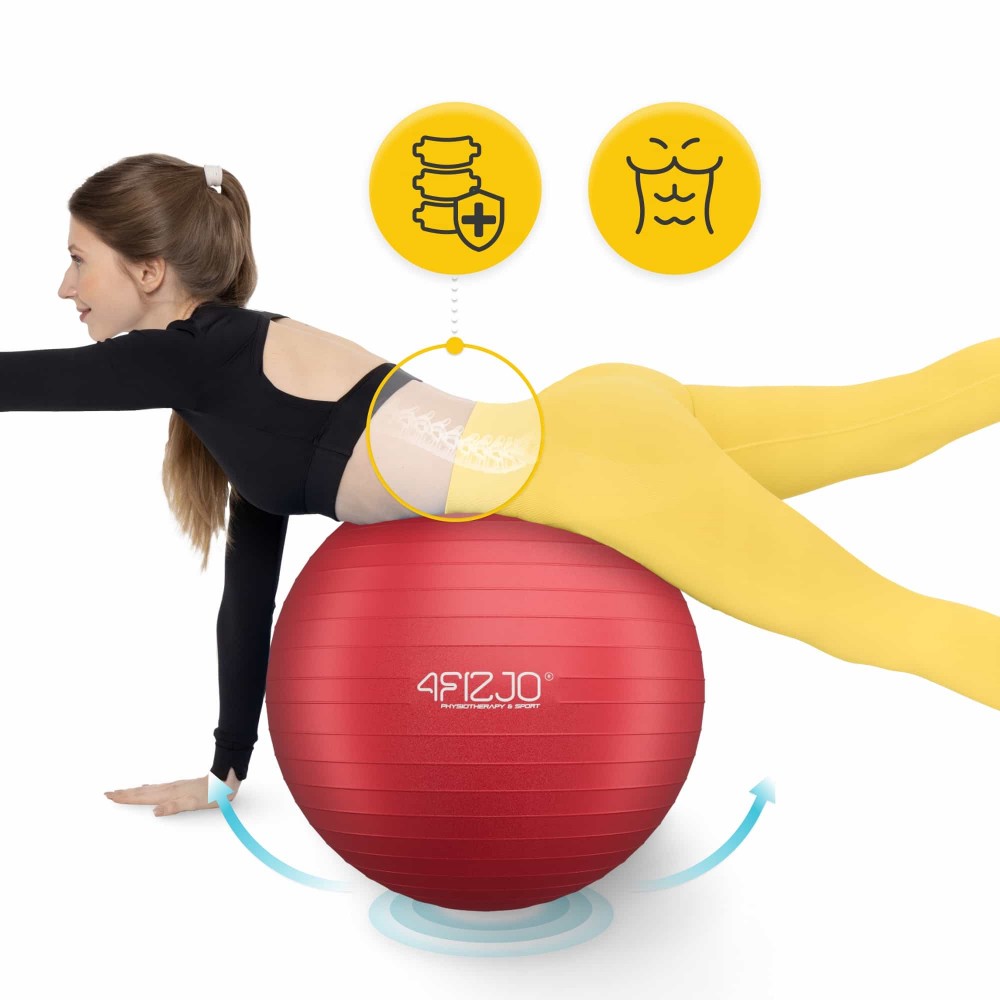 Фітбол 4FIZJO Anti-Burst 55 см
