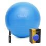 Мяч для фитнеса (фитбол) 4FIZJO 65 см Anti-Burst 4FJ0030 Blue