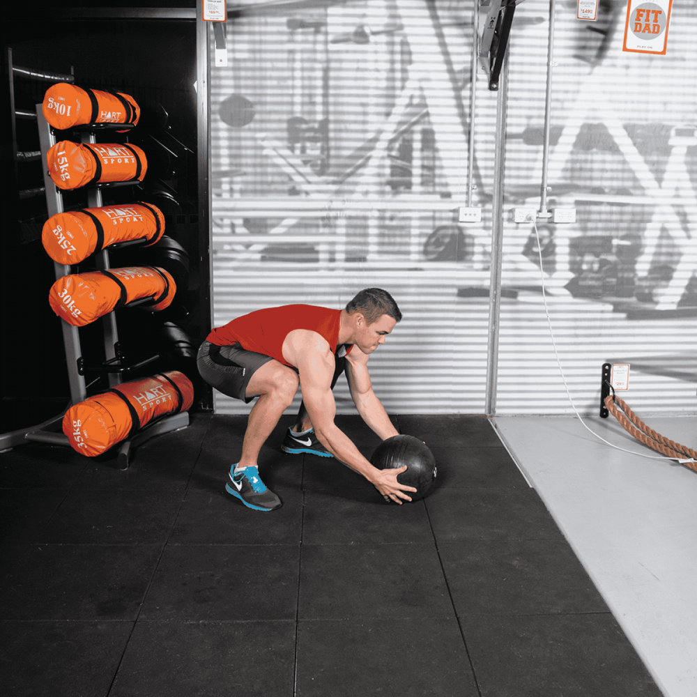 Слэмбол (медицинский мяч) для кроссфита SportVida Slam Ball 7 кг SV-HK0198 Black