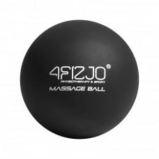 Масажний м'яч 4FIZJO Lacrosse Ball 6.25 см чорний