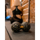 Массажный мяч двойной 4FIZJO EPP DuoBall 12 Black/Yellow (P-5907222931332)