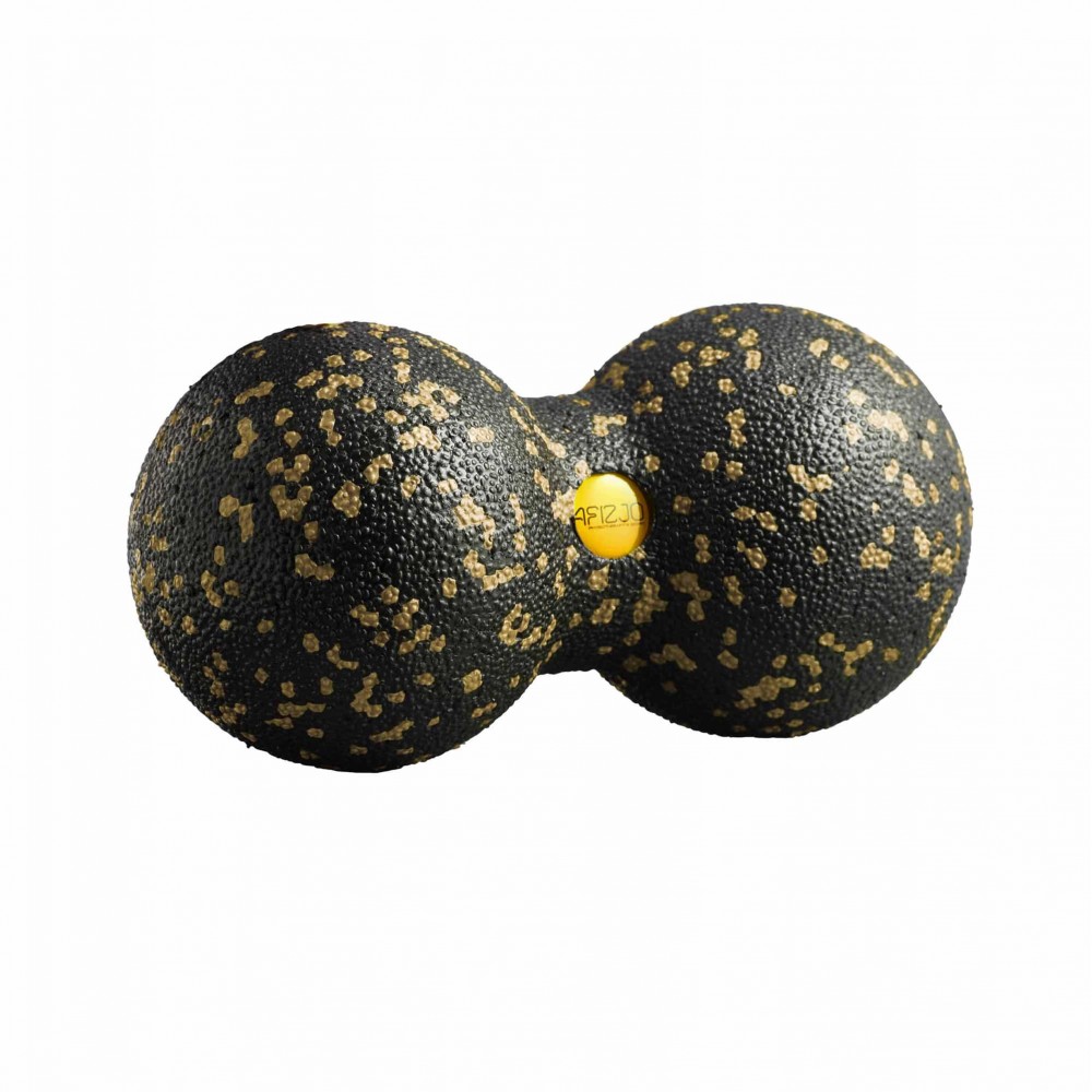 Массажный мяч двойной 4FIZJO EPP DuoBall 08 Black/Gold (P-5907739314802)