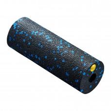 Массажный ролик 4FIZJO Mini Foam Roller 15 x 5.3 см (валик, роллер) 4FJ0035 Black/Blue