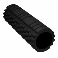 Массажный ролик (валик, роллер) SportVida EVA 45 x 14 см SV-HK0212 Black