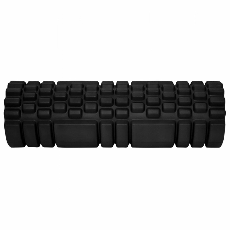 Массажный ролик (валик, роллер) SportVida EVA 45 x 14 см SV-HK0212 Black